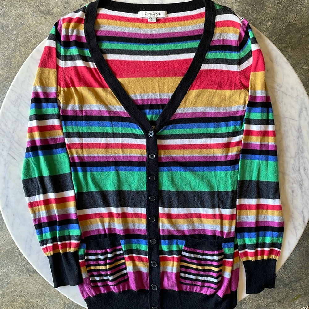 Forever 21 Girls Cardigan Size Medium